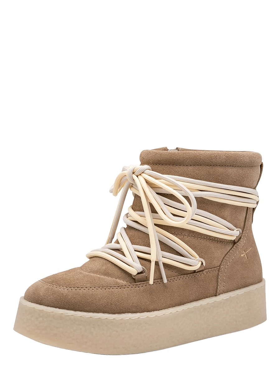 Tamaris - Women Boots - flache stiefeletten - beige - 0