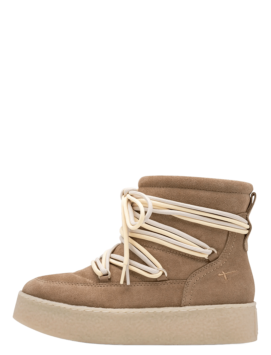 Tamaris - Women Boots - flache stiefeletten - beige - 1