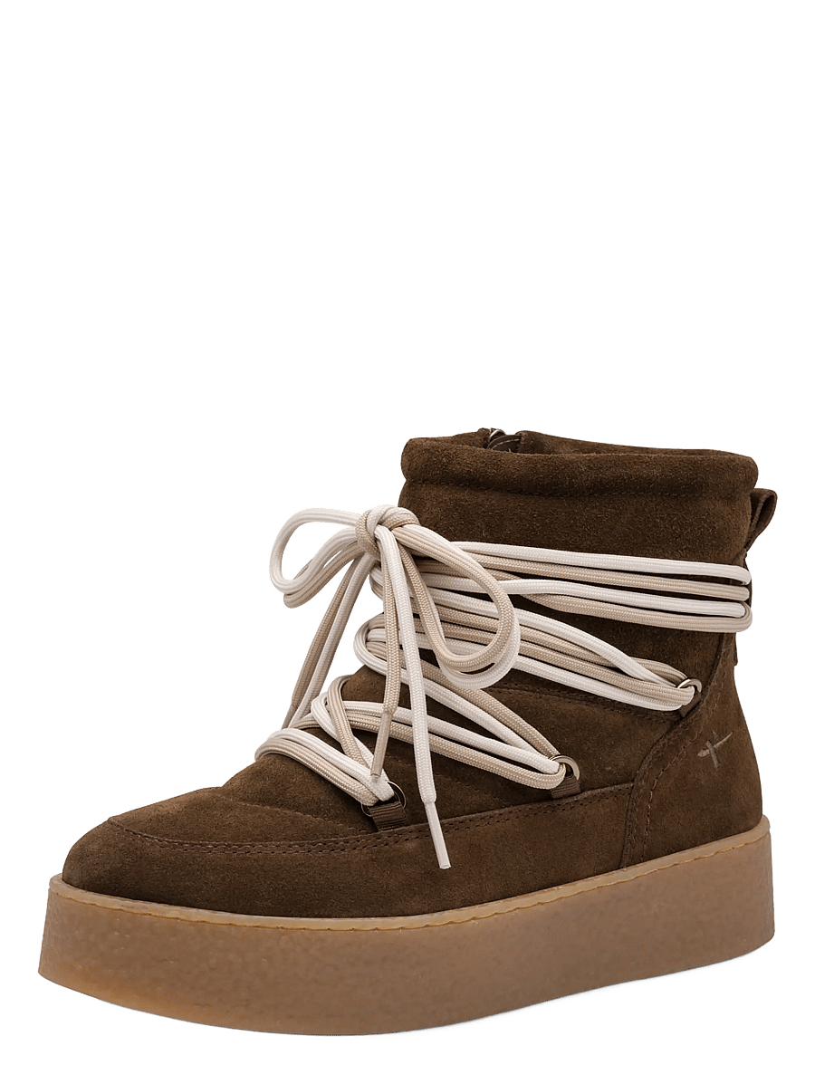 Tamaris - Women Boots - flade ankelstøvler - mocca - 0