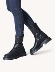 Tamaris - Women Boots - lygiapadžiai aulinukai iki kulkšnių - black - 1