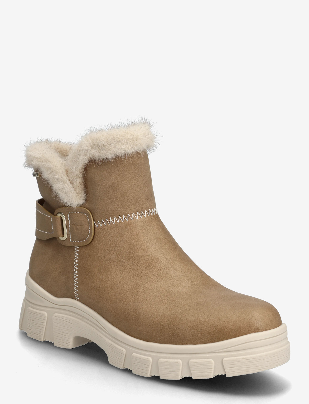 Tamaris - Women Boots - platta ankelboots - camel - 0