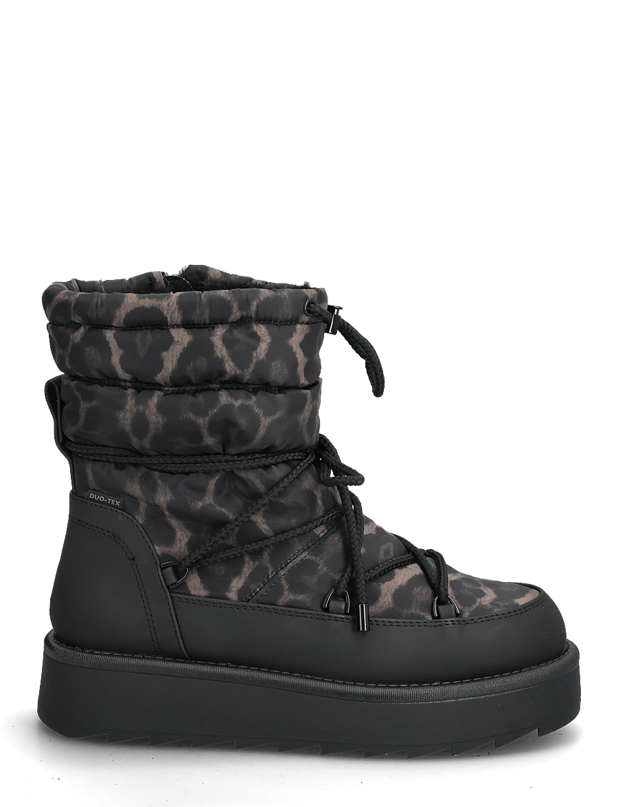 Tamaris - Women Boots - winterschuhe - black/leopard - 1