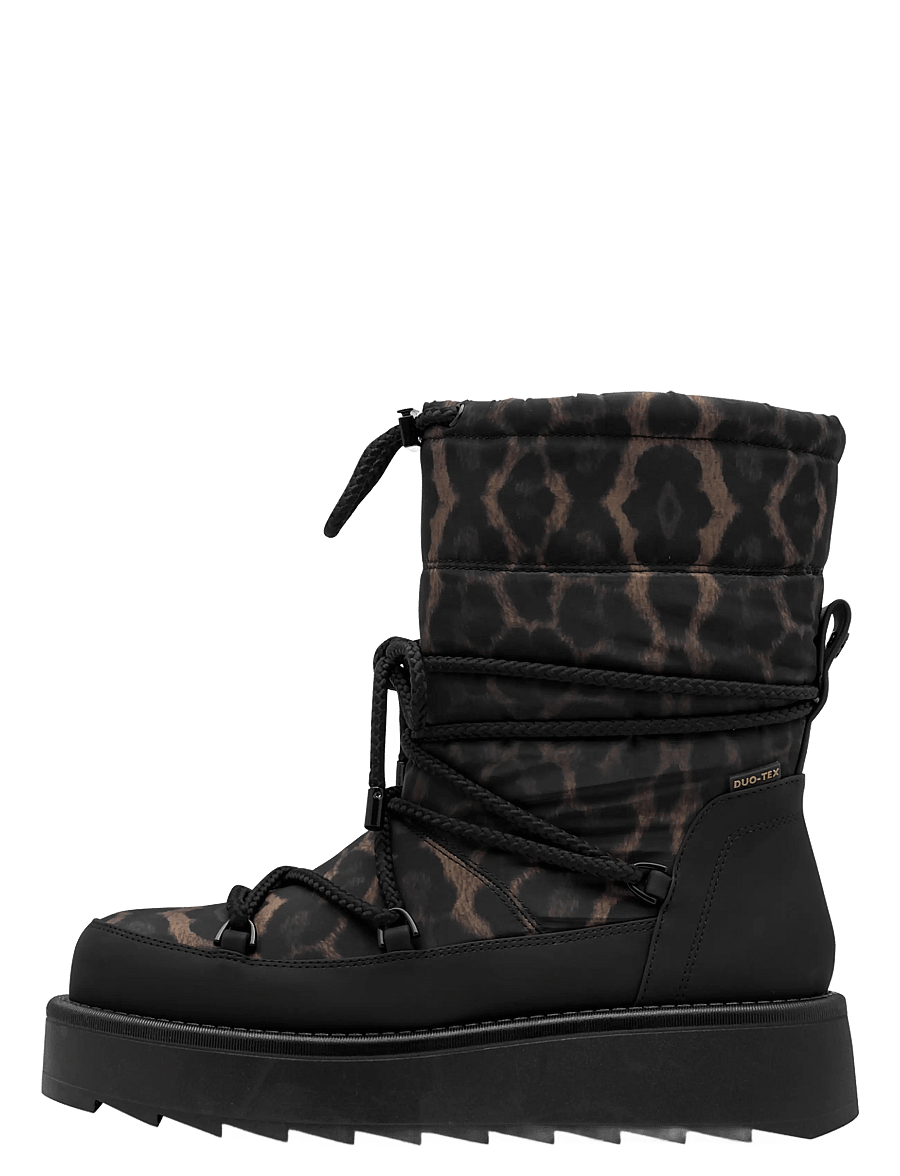 Tamaris - Women Boots - winterschuhe - black/leopard - 2