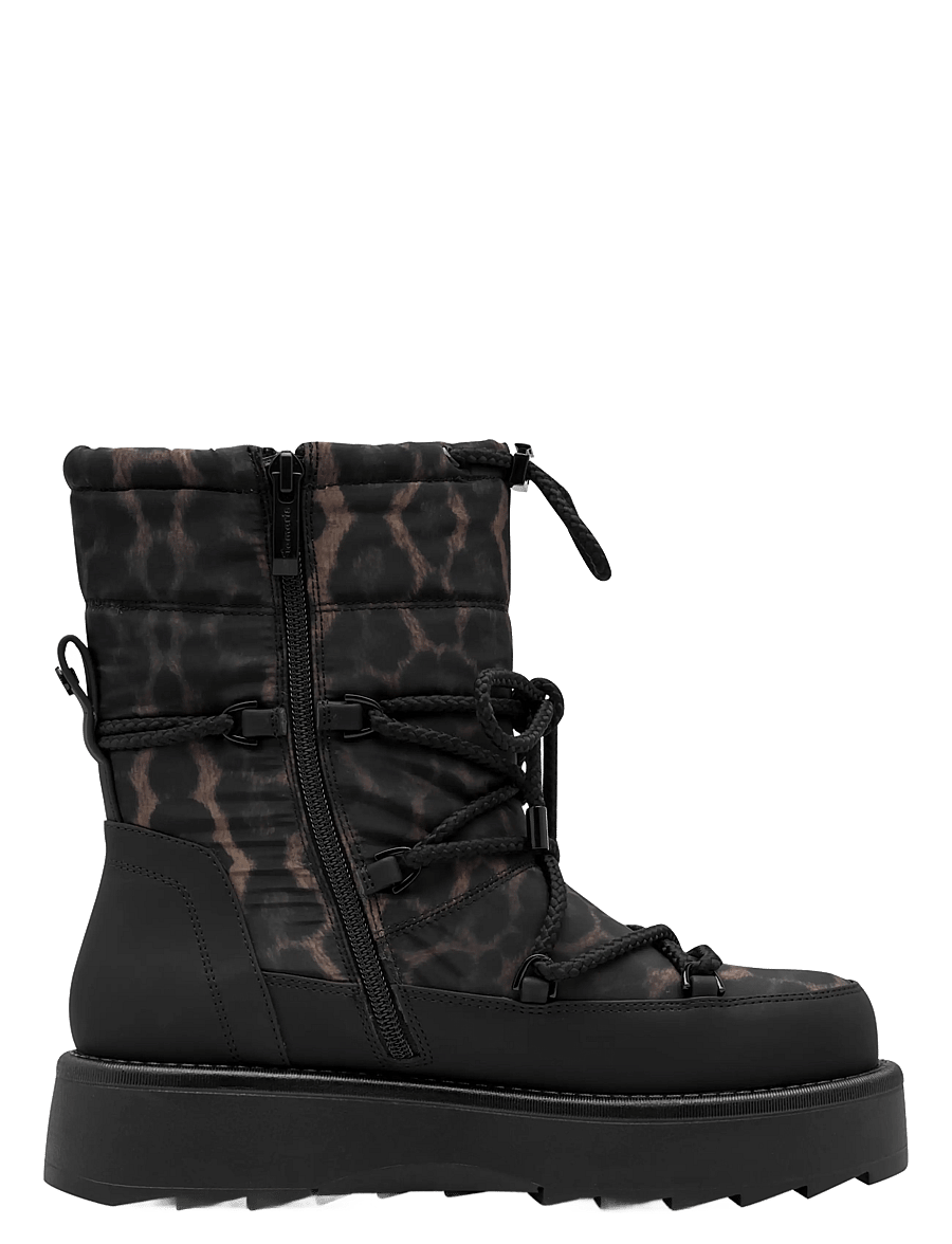 Tamaris - Women Boots - winterschuhe - black/leopard - 3