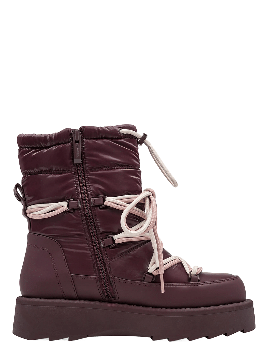 Tamaris - Women Boots - vinterskor - merlot - 2