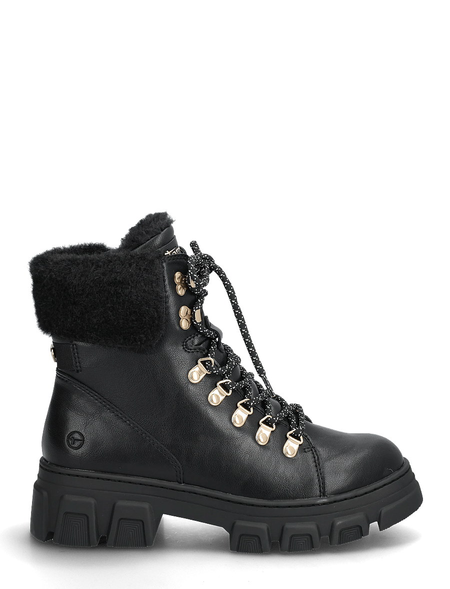 Tamaris - Women Boots - flade ankelstøvler - black - 1