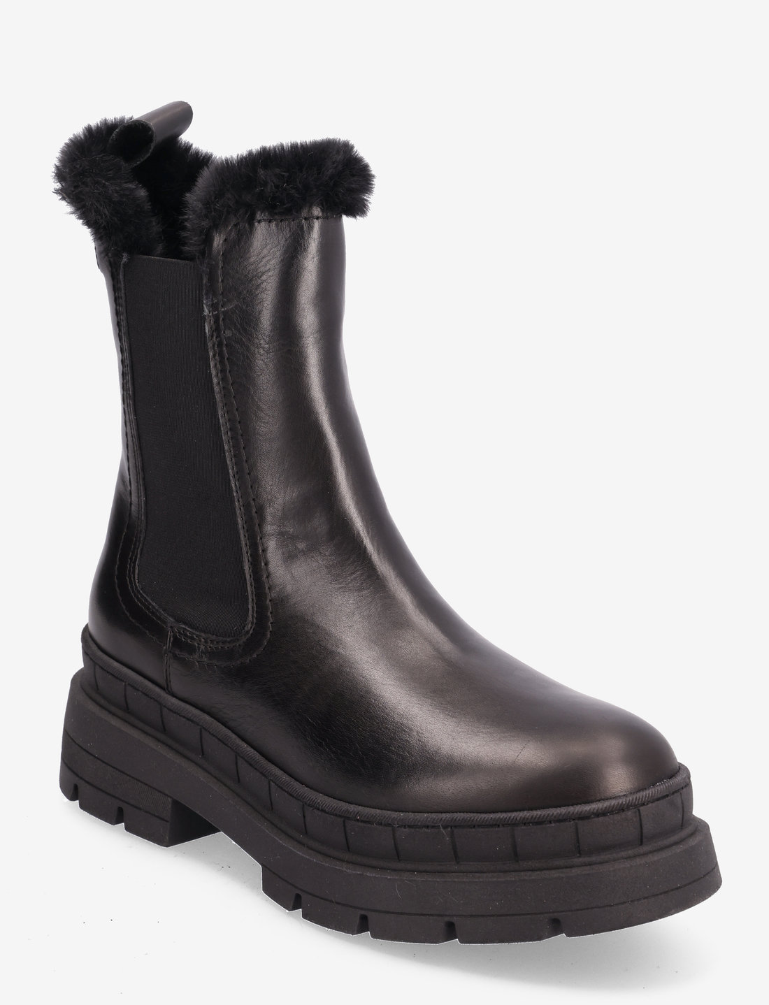 Tamaris fur top lined boots