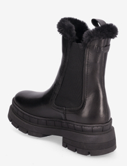 Tamaris - Women Boots - lygiapadžiai aulinukai iki kulkšnių - black leather - 2