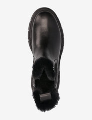 Tamaris - Women Boots - lygiapadžiai aulinukai iki kulkšnių - black leather - 3
