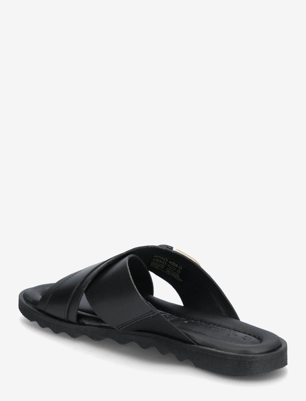 Tamaris - Women Slides - flache sandalen - black leather - 2