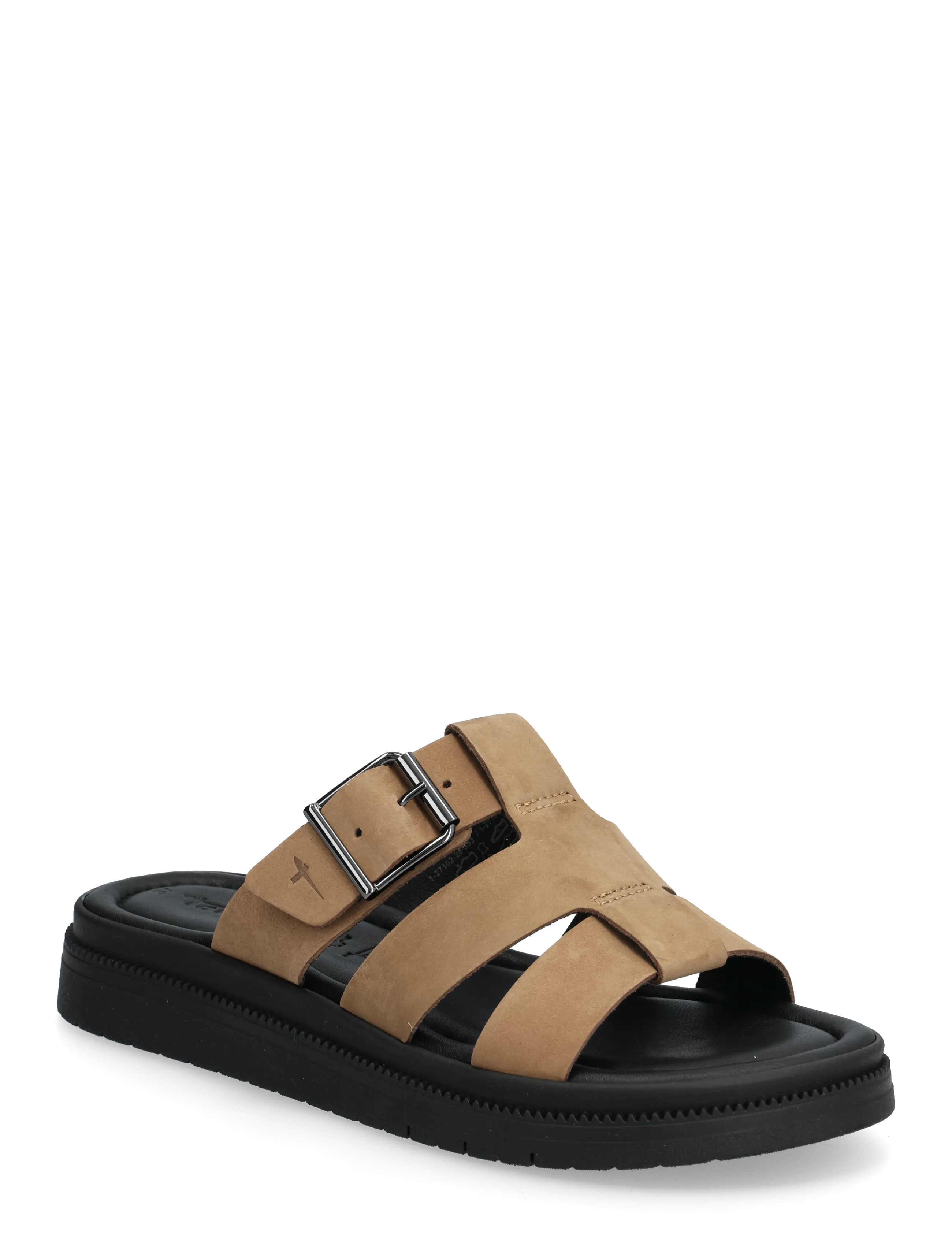 Tamaris Women Slides - Schoenen - TAUPE NUBUC / beige