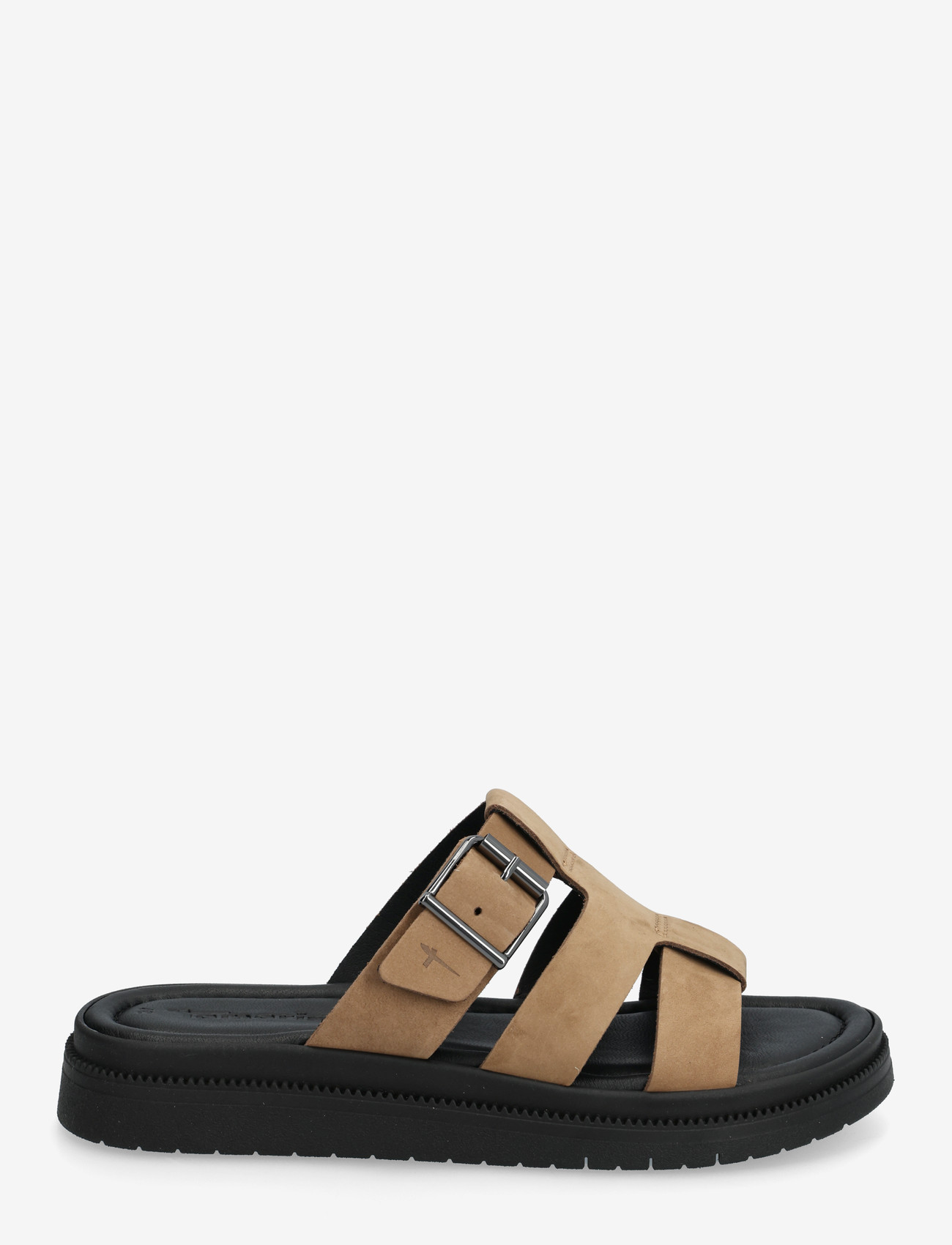Tamaris - Women Slides - gladiaator sandaalid - taupe nubuc - 1