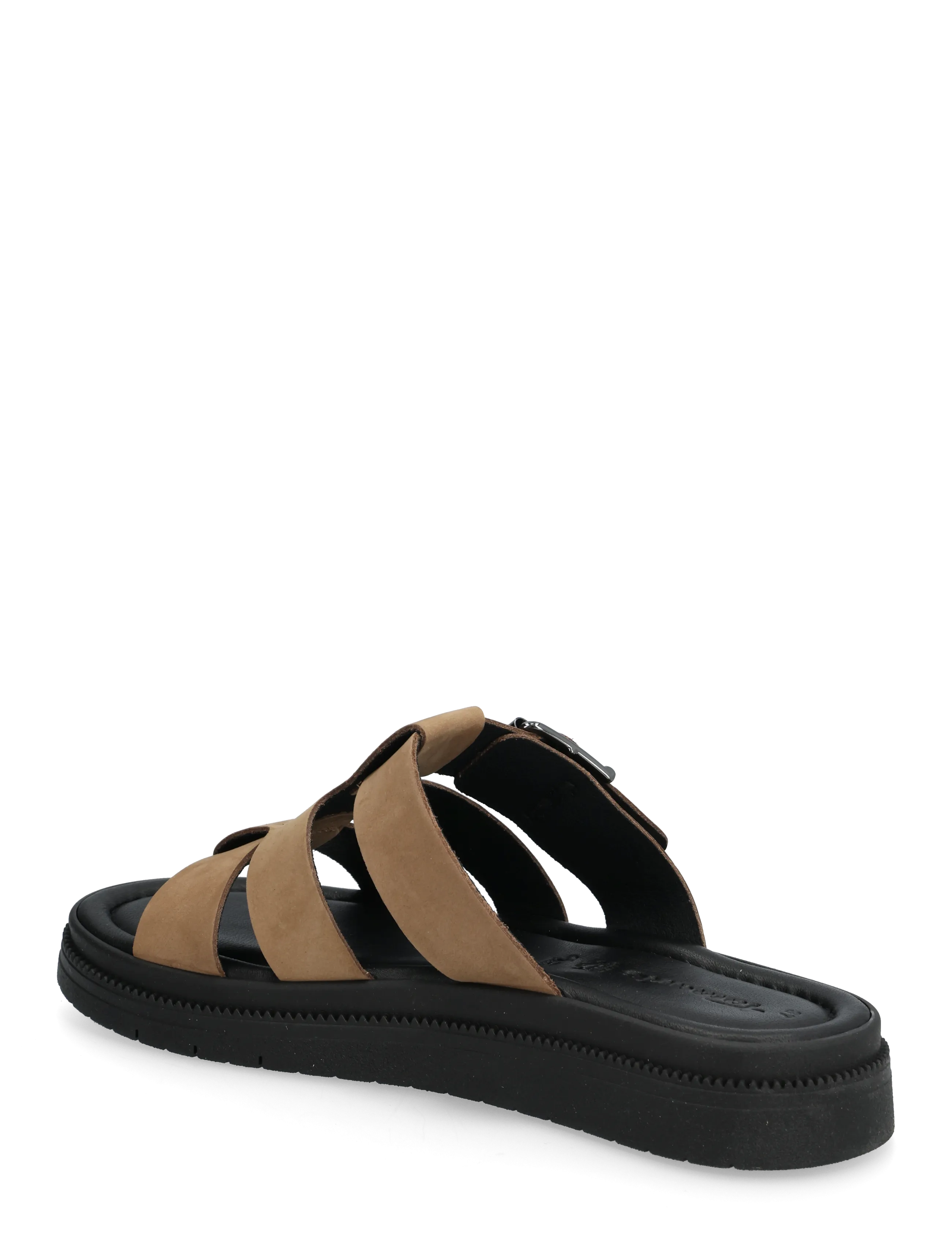 Tamaris - Women Slides - gladiator sandals - taupe nubuc - 2
