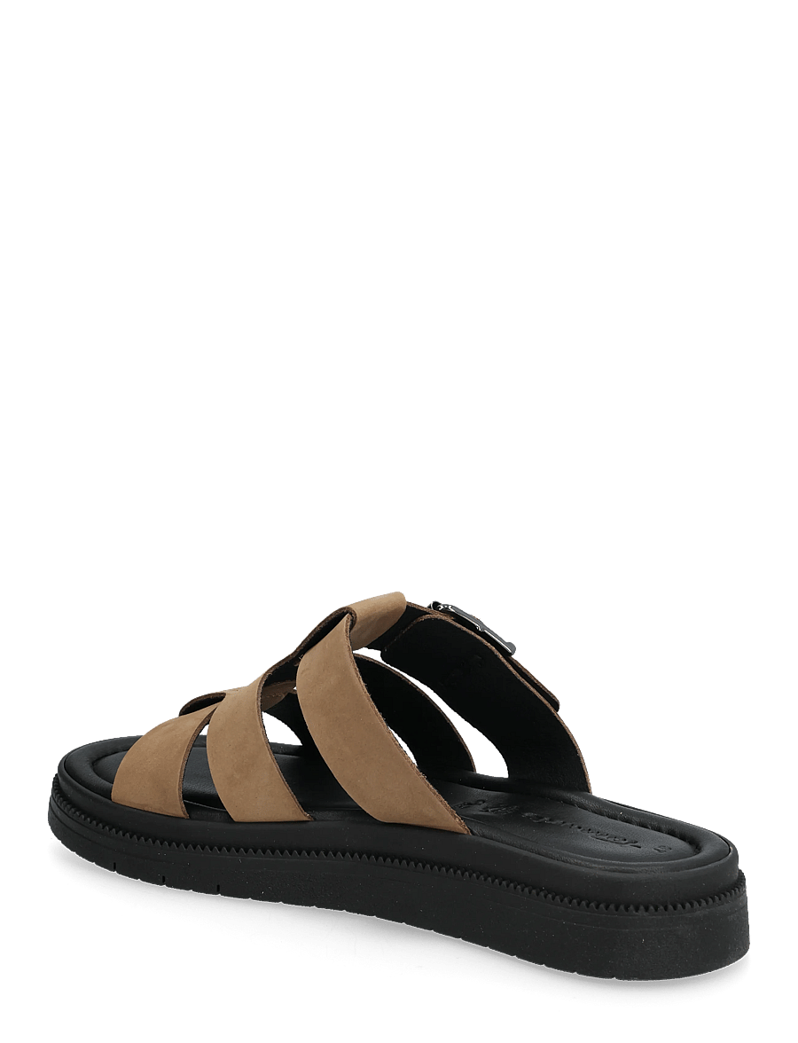 Tamaris - Women Slides - gladiaatori-sandaalid - taupe nubuc - 2