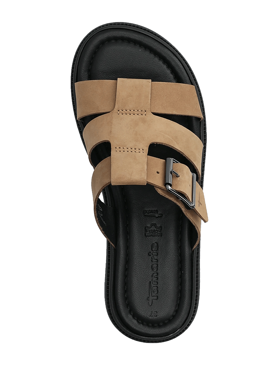 Tamaris - Women Slides - gladiaatori-sandaalid - taupe nubuc - 3