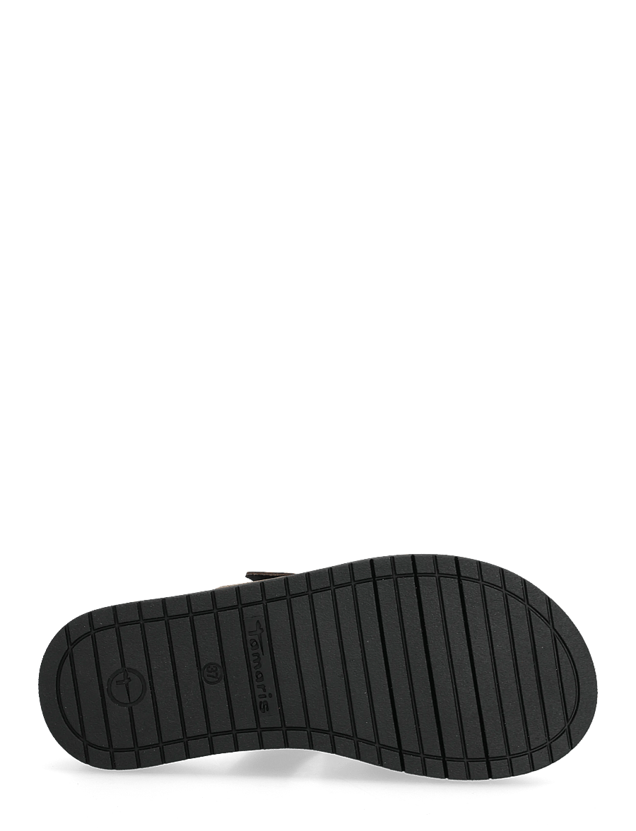 Tamaris - Women Slides - gladiaatori-sandaalid - taupe nubuc - 4