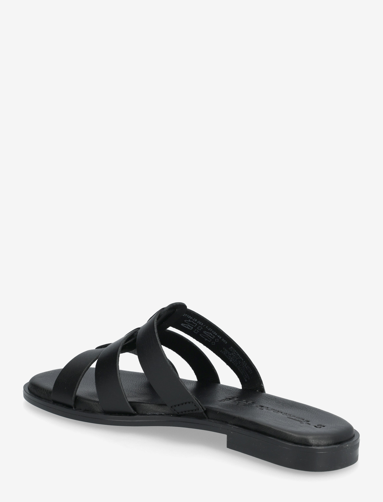 Tamaris - Women Slides - gladiatorsandaler - black leather - 2