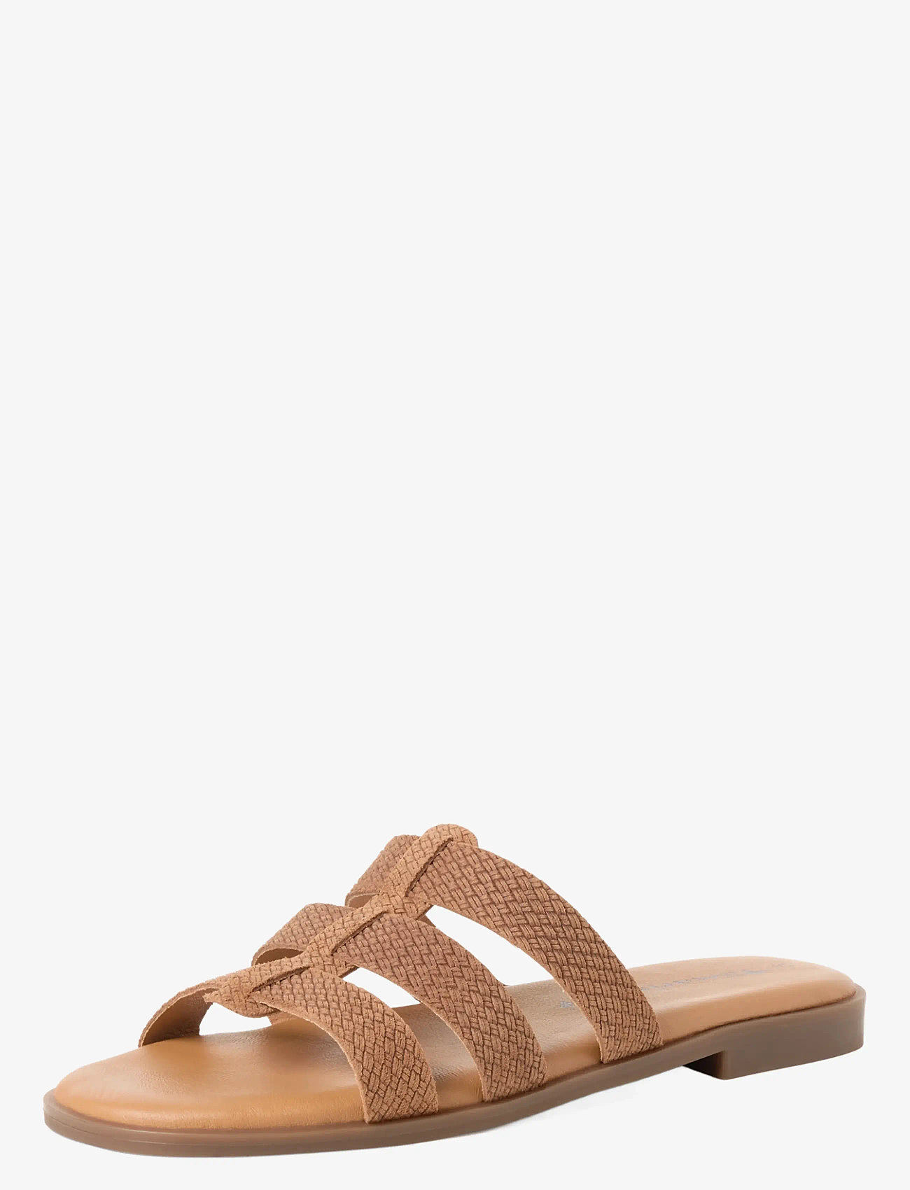 Tamaris - Women Slides - gladiatorsandaler - brown strcture - 0