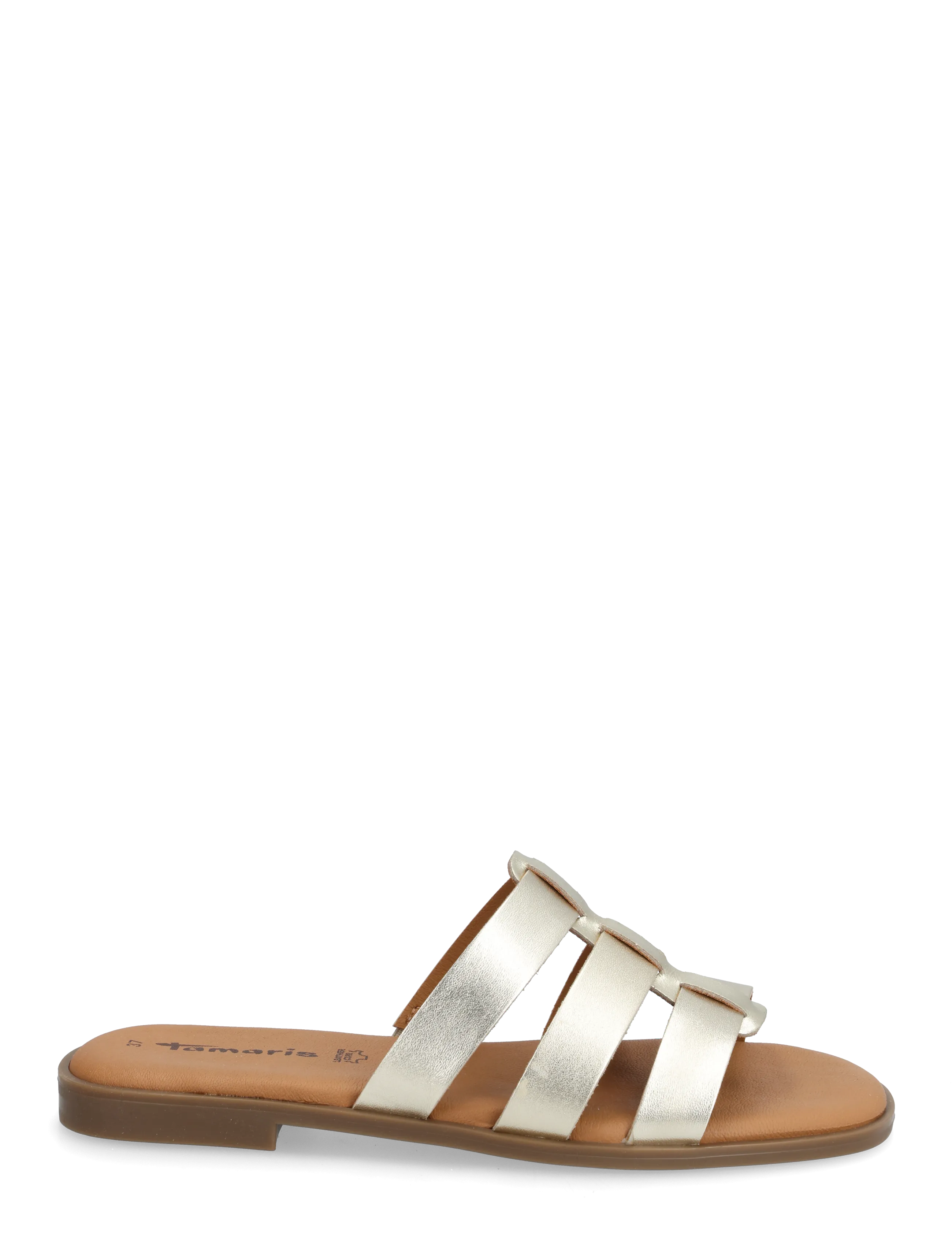 Tamaris - Women Slides - gladiator-sandalen - light gold metallic - 1