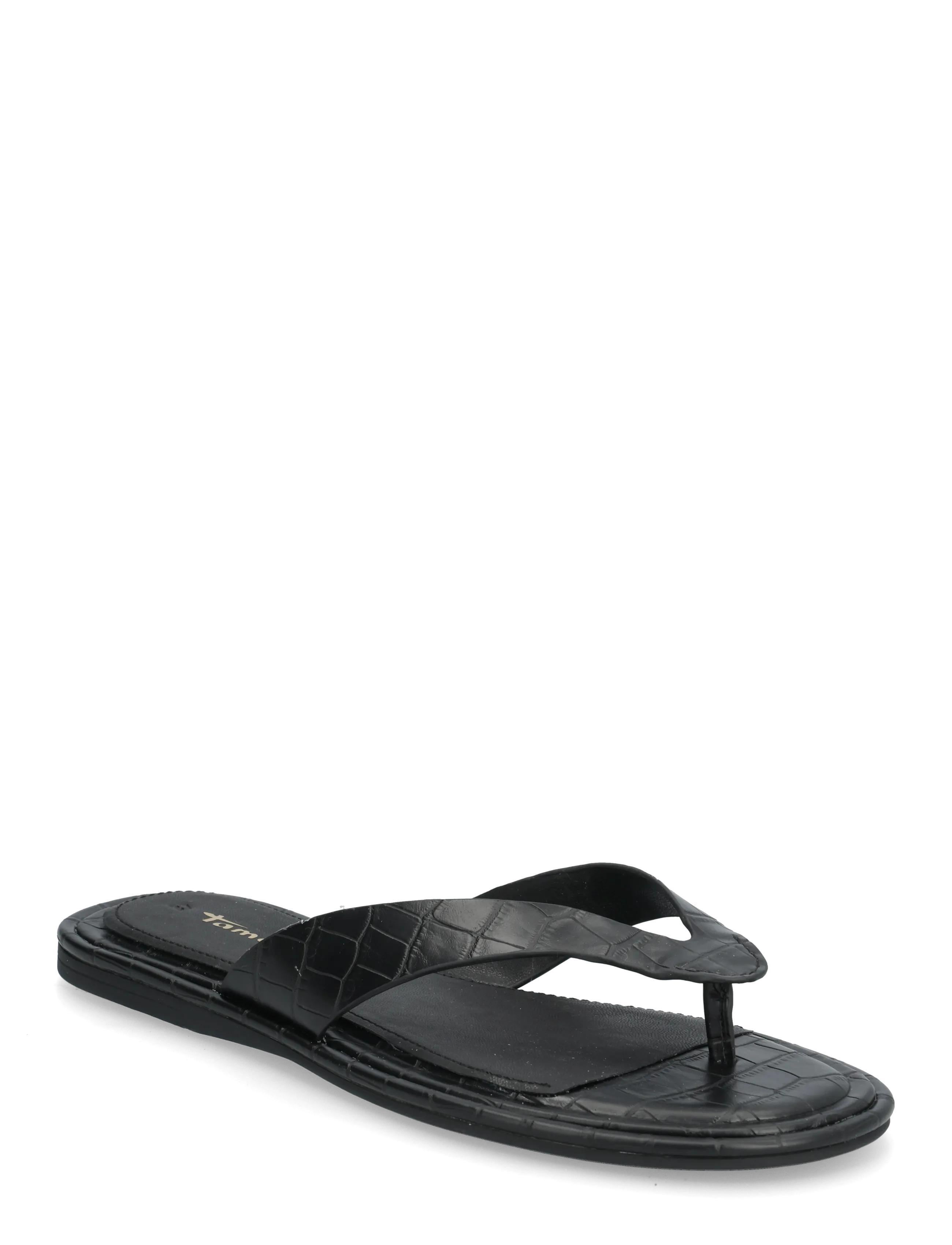 Tamaris Women Slides, 41, Black, Sandaler > Flade Sandals, Dame