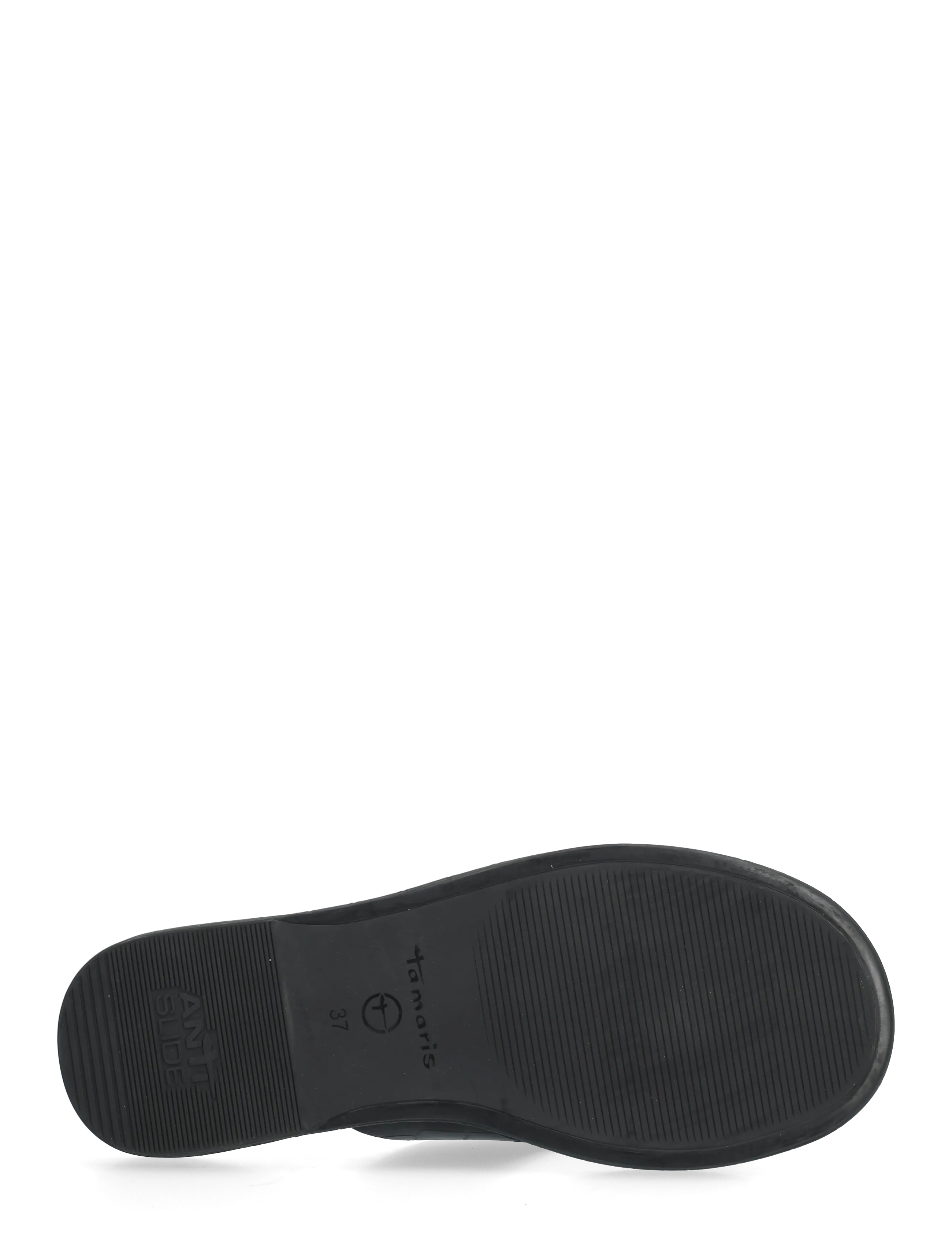 Tamaris - Women Slides - platta sandaler - black croco - 4