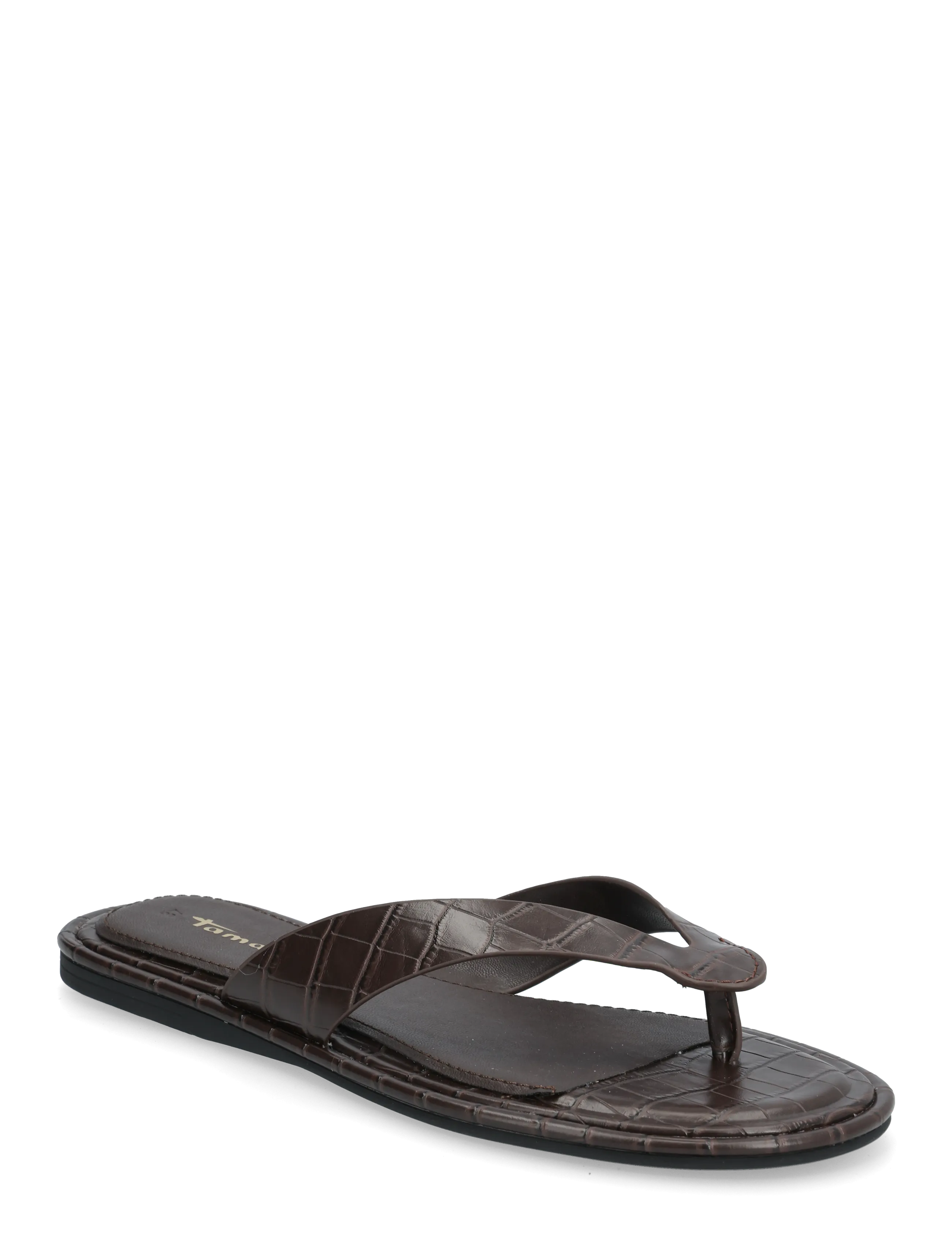 Tamaris Women Slides, 39, Brown, Sandaler > Flade Sandals, Dame