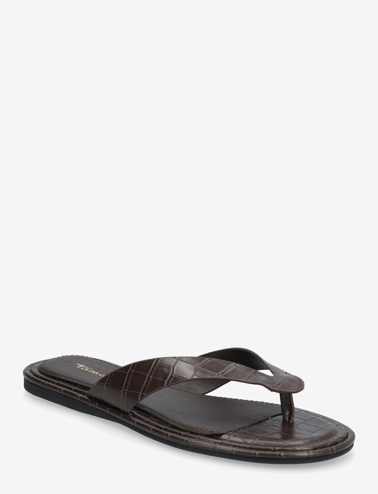 Tamaris - Women Slides - kontsata sandaalid - mocca croco - 0