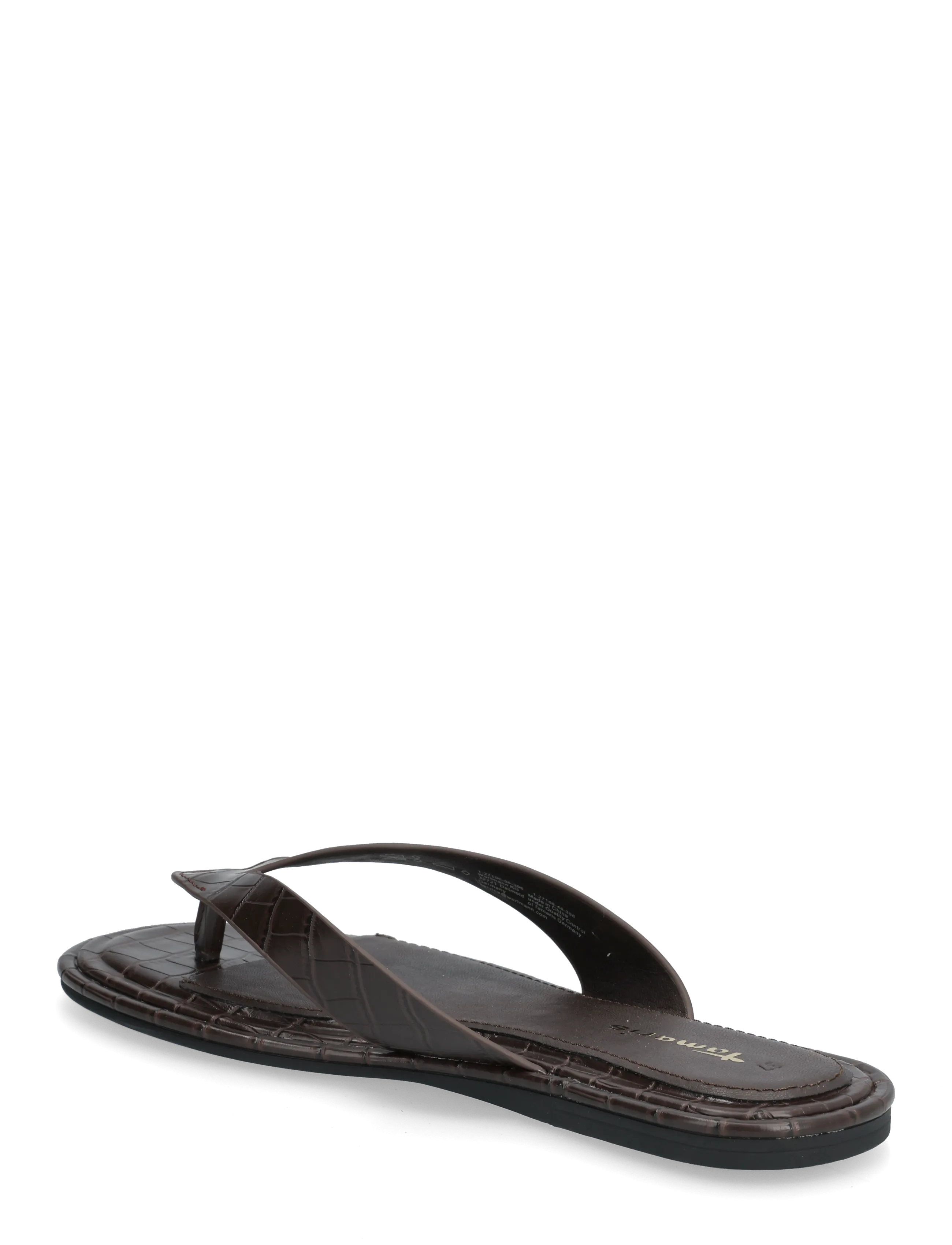 Tamaris - Women Slides - flat sandals - mocca croco - 2