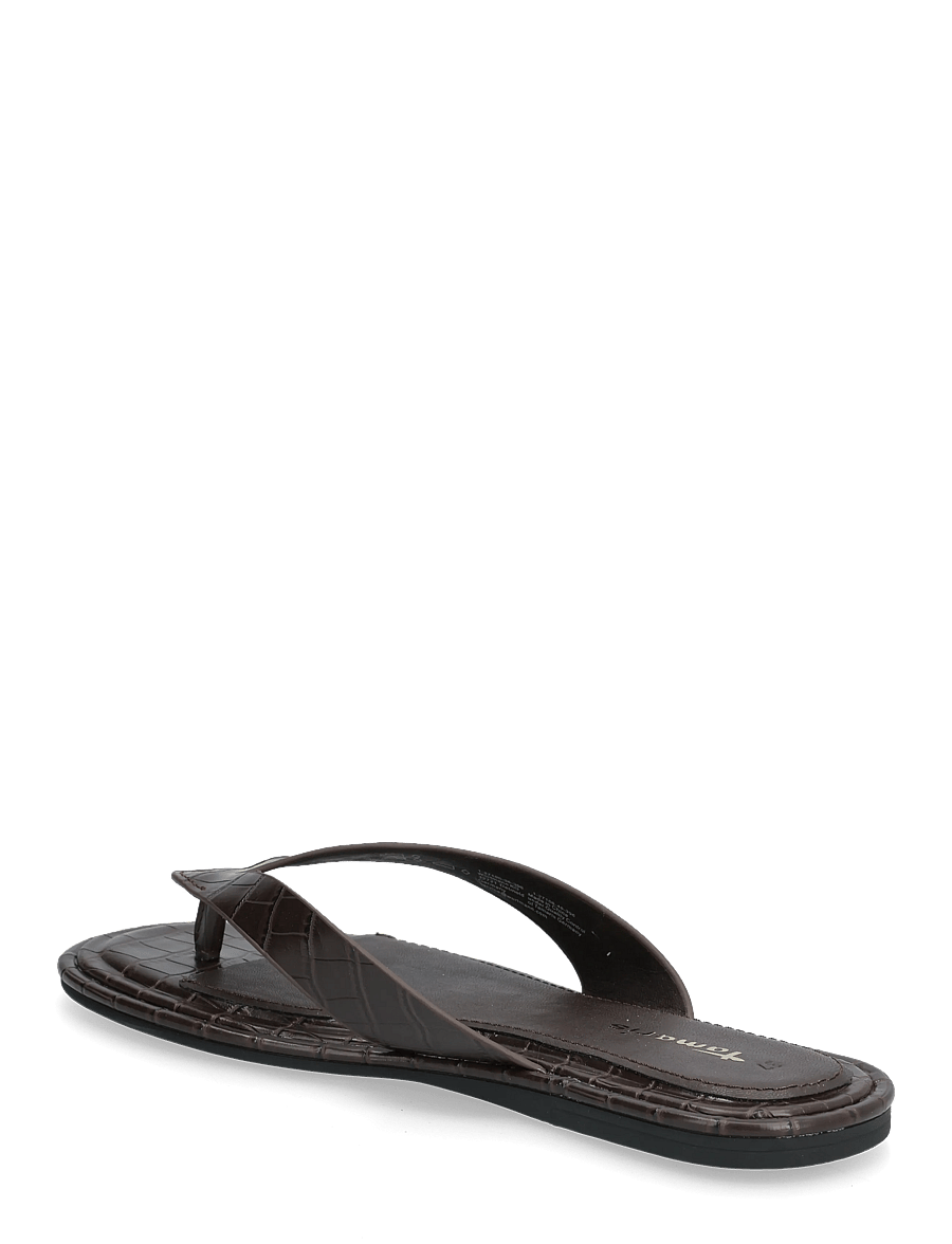 Tamaris - Women Slides - flade sandaler - mocca croco - 2