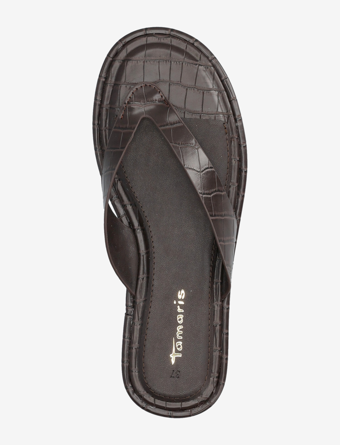 Tamaris - Women Slides - kontsata sandaalid - mocca croco - 3