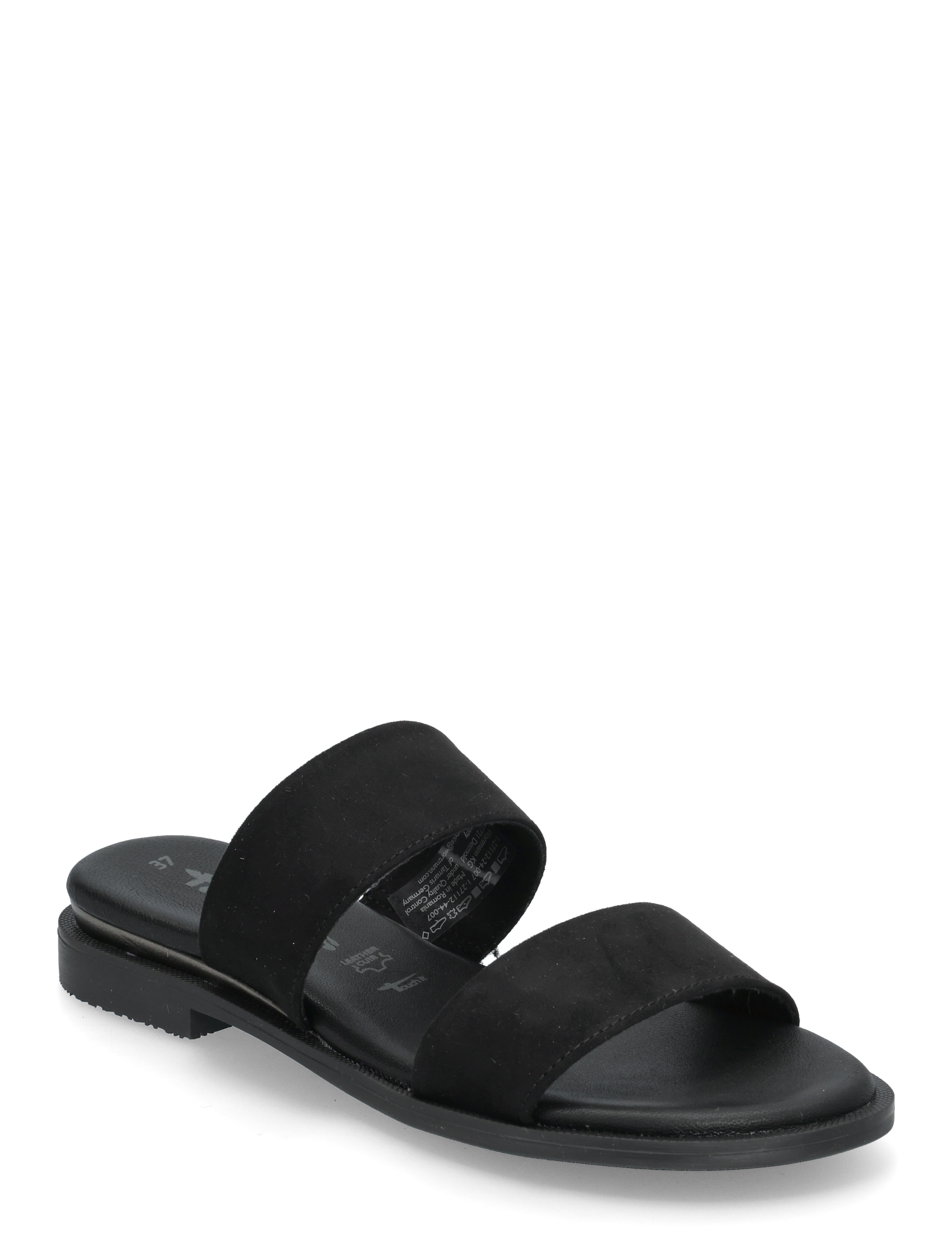 TAMARIS Damen Slides Schwarz - 39 - Damen