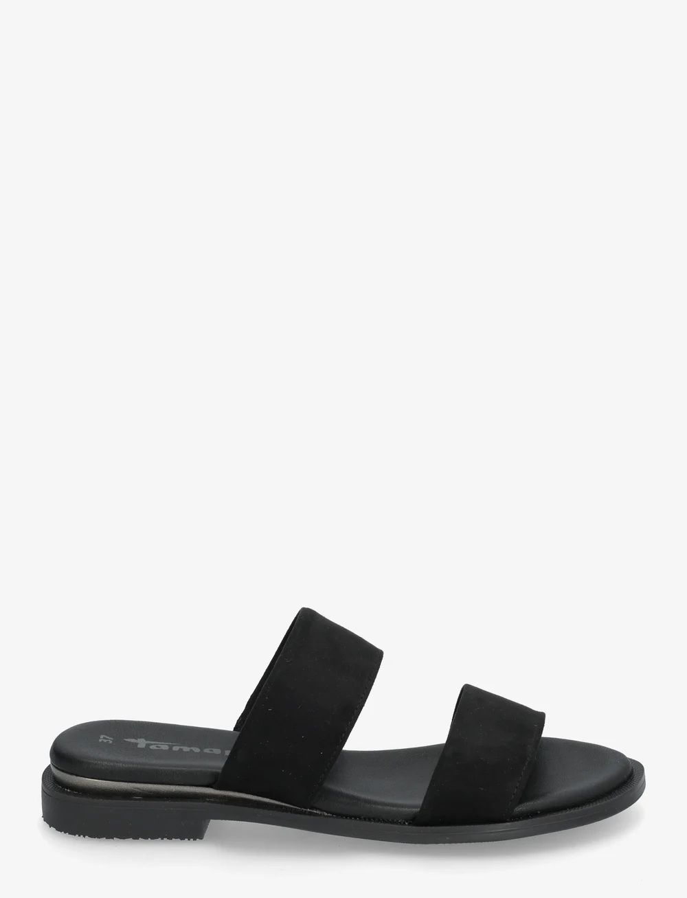 Tamaris - Women Slides - flache sandalen - black uni - 1