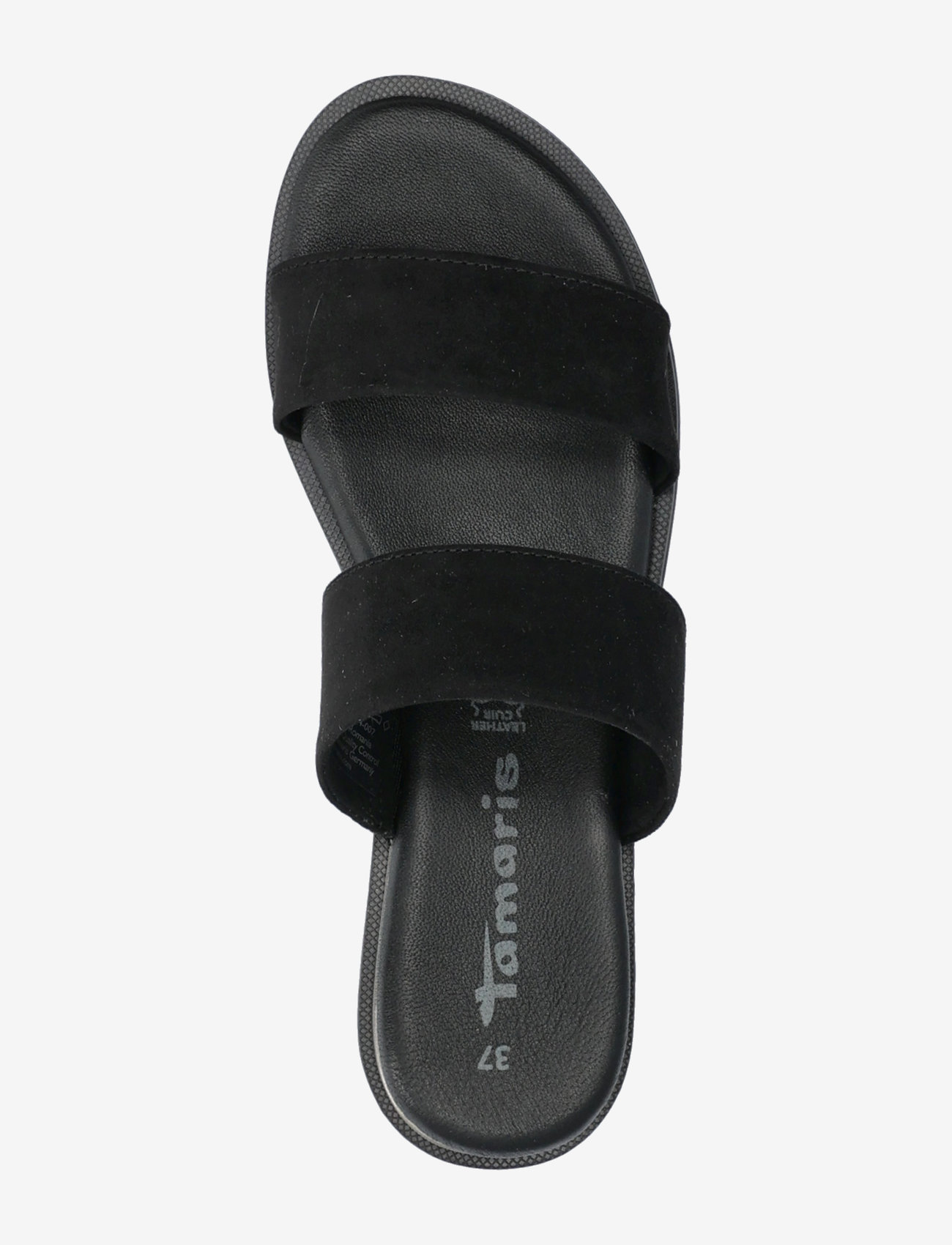 Tamaris - Women Slides - flade sandaler - black uni - 3