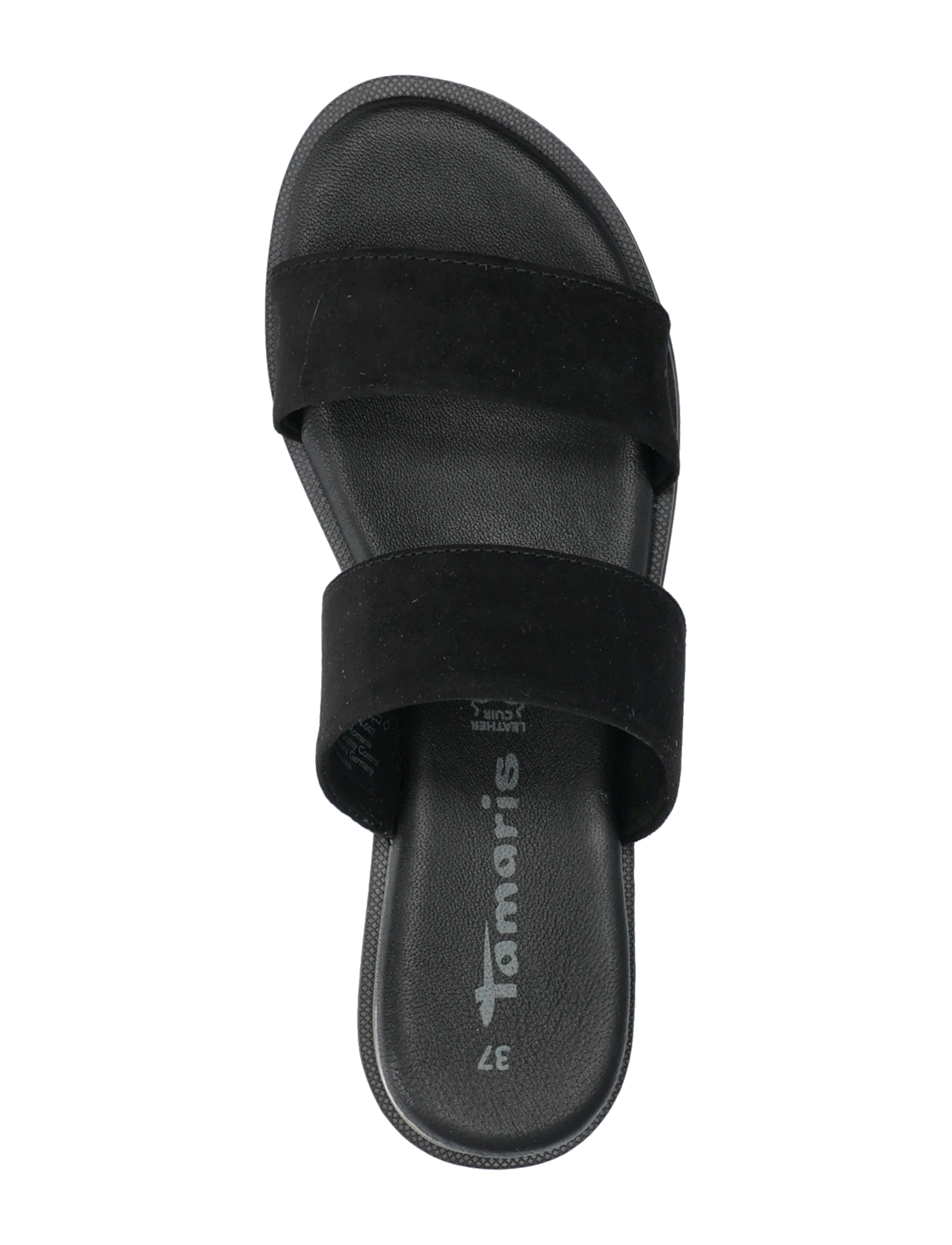 Tamaris - Women Slides - flade sandaler - black uni - 3