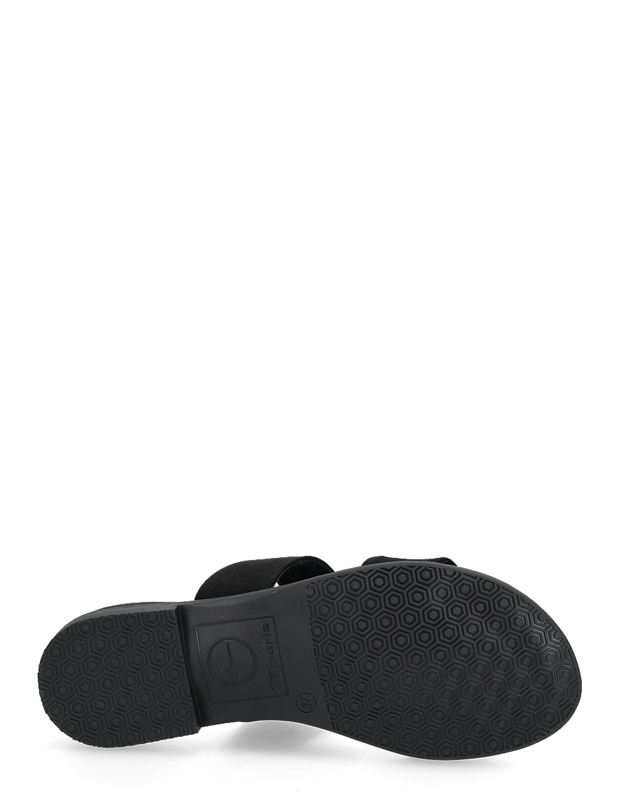 Tamaris - Women Slides - sandales plates - black uni - 4