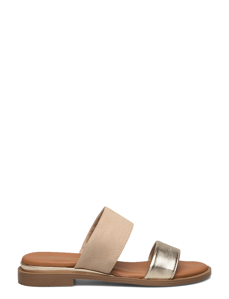 Tamaris - Women Slides - platte sandalen - taupe comb - 1