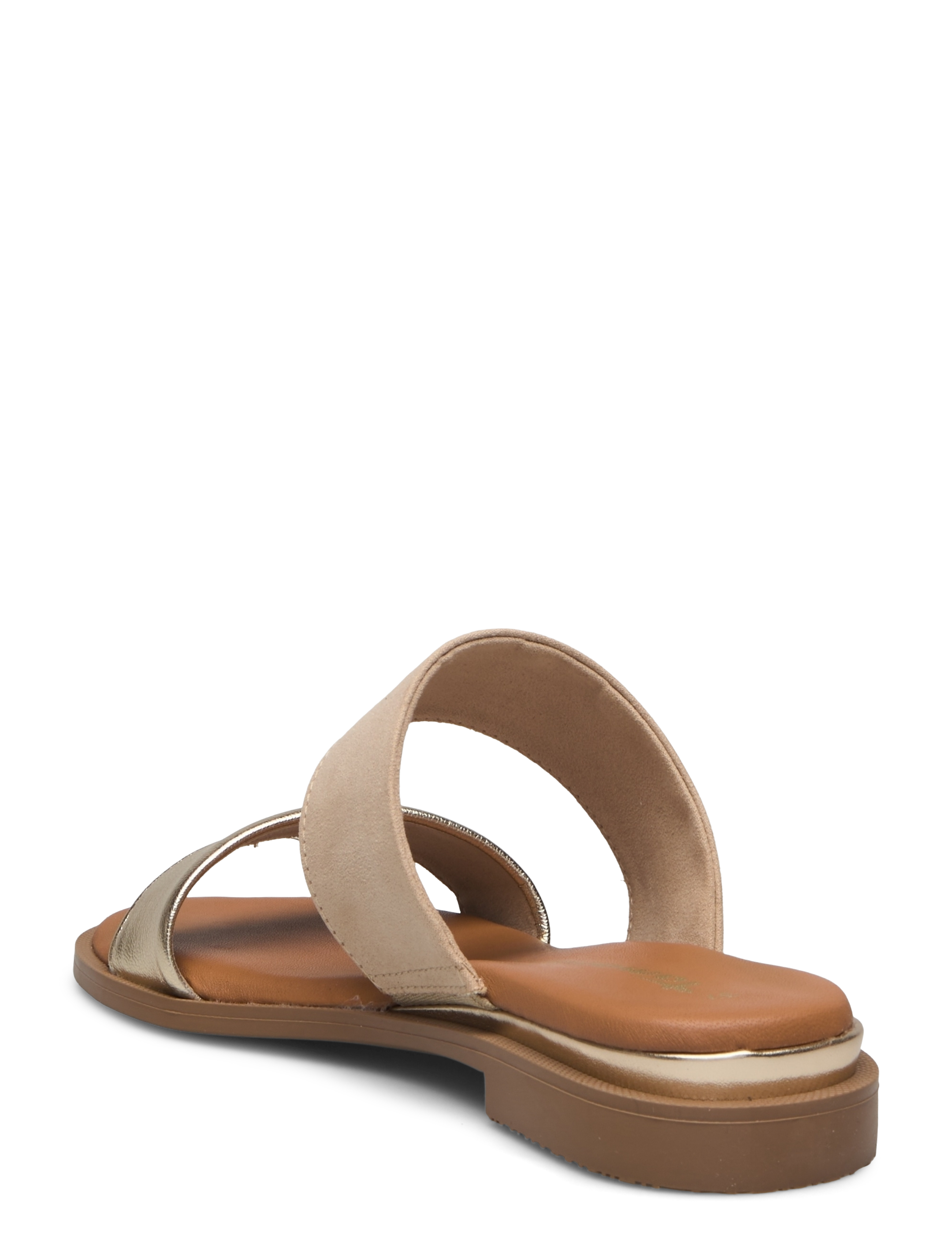 Tamaris - Women Slides - flade sandaler - taupe comb - 2