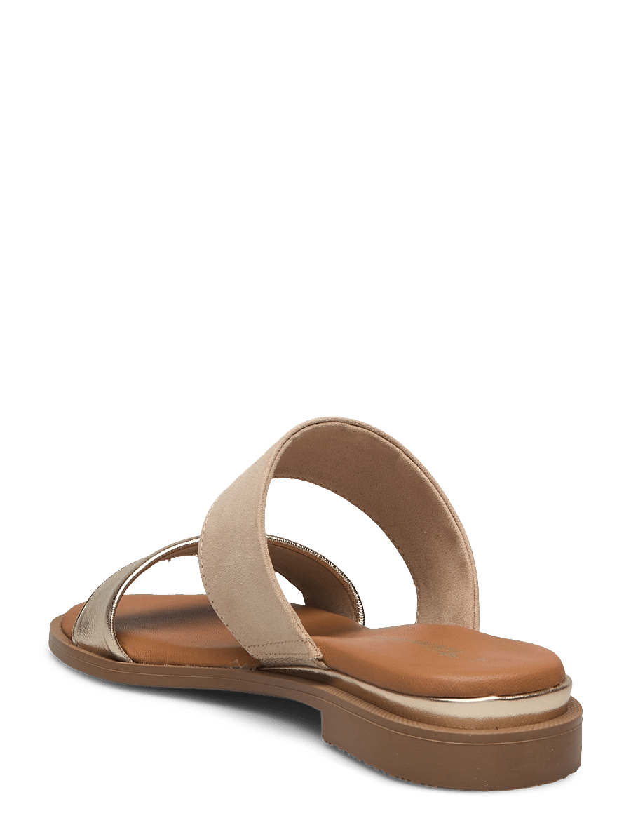 Tamaris - Women Slides - taupe comb - 2