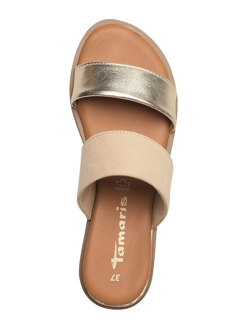 Tamaris - Women Slides - platte sandalen - taupe comb - 3