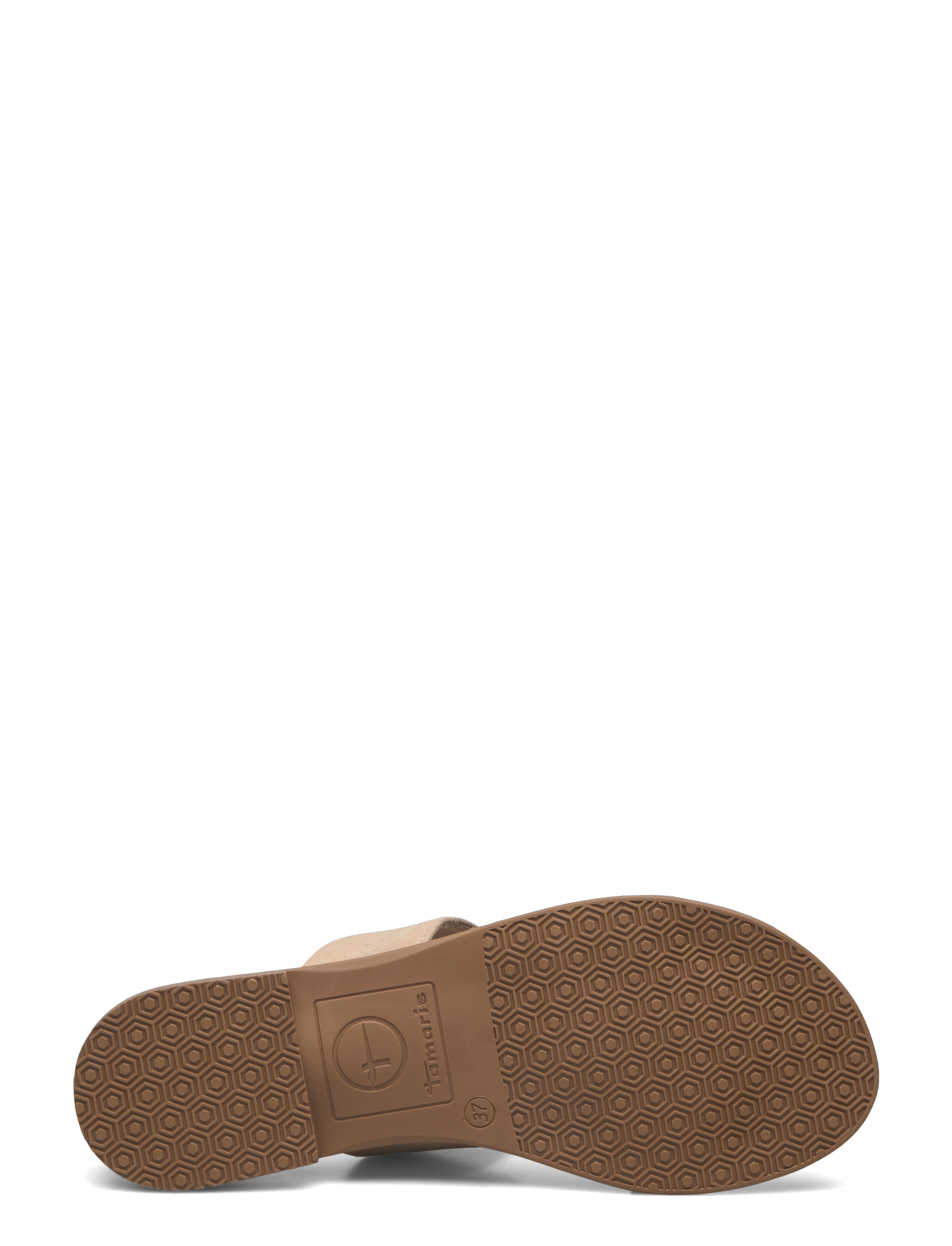 Tamaris - Women Slides - flade sandaler - taupe comb - 4