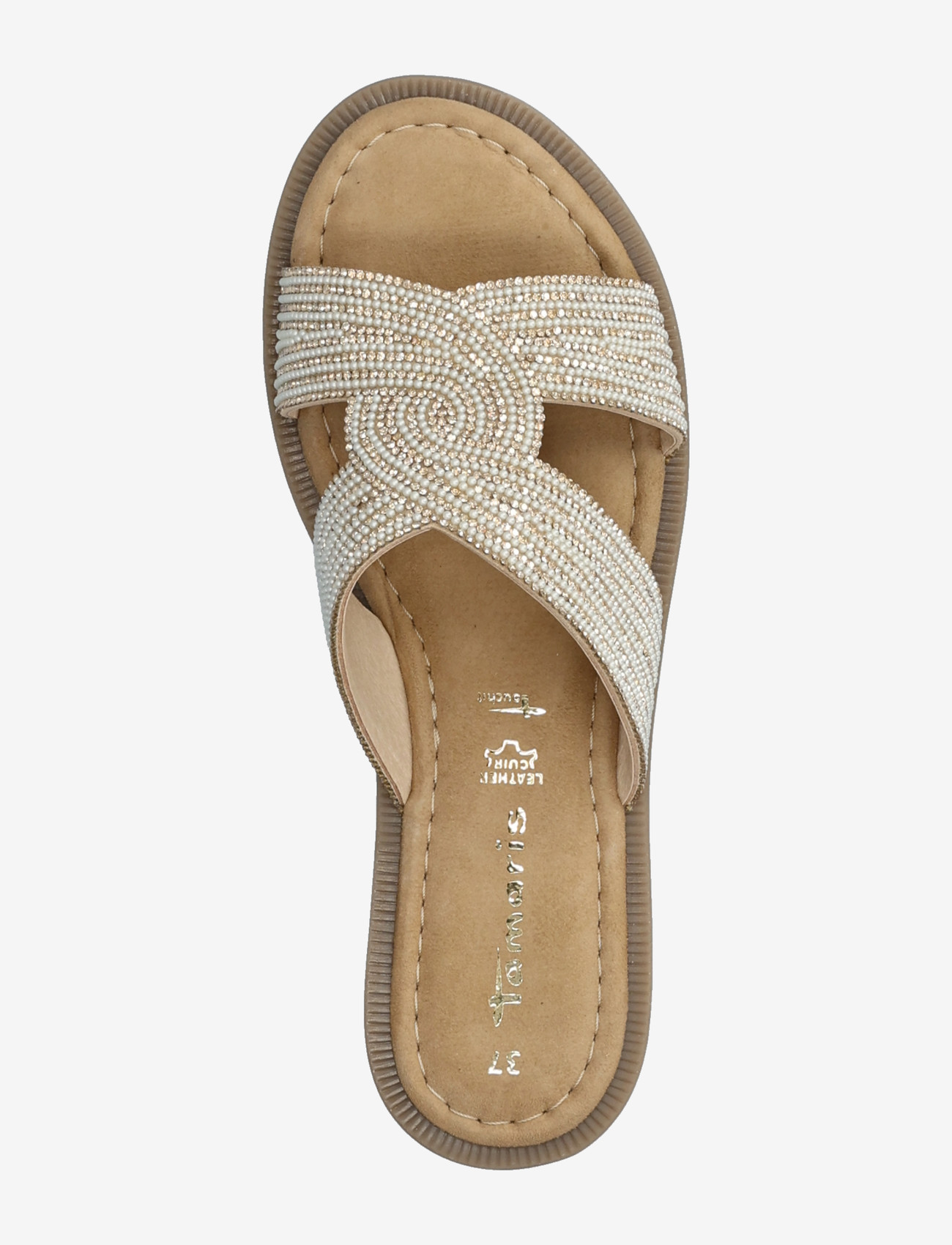 Tamaris - Women Slides - flat sandals - sand glam - 3
