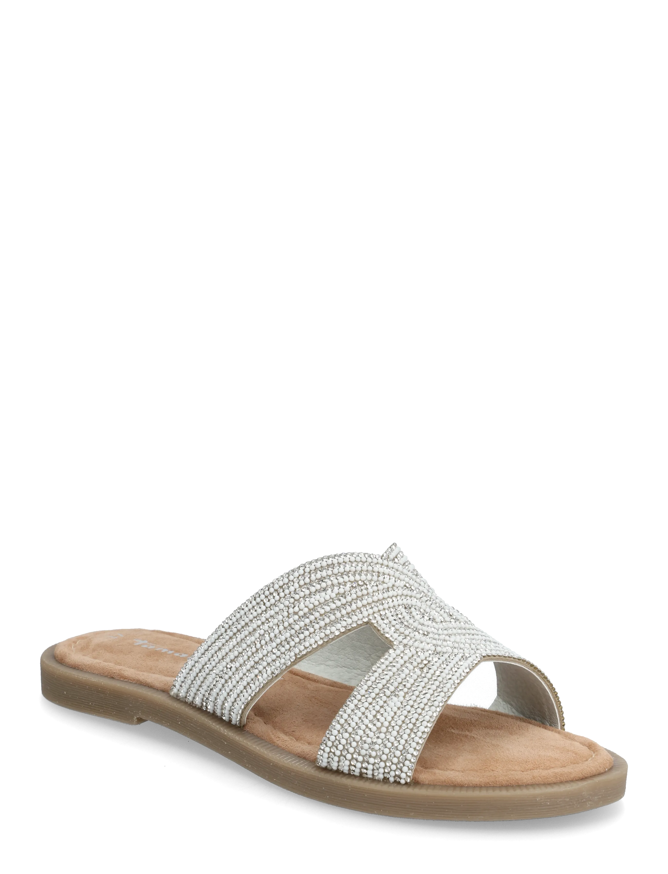 TAMARIS Damen Slides Silber - 40 - Damen