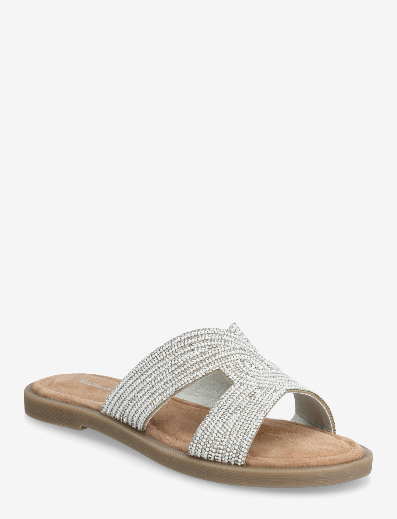 Tamaris - Women Slides - platte sandalen - silver glam - 0