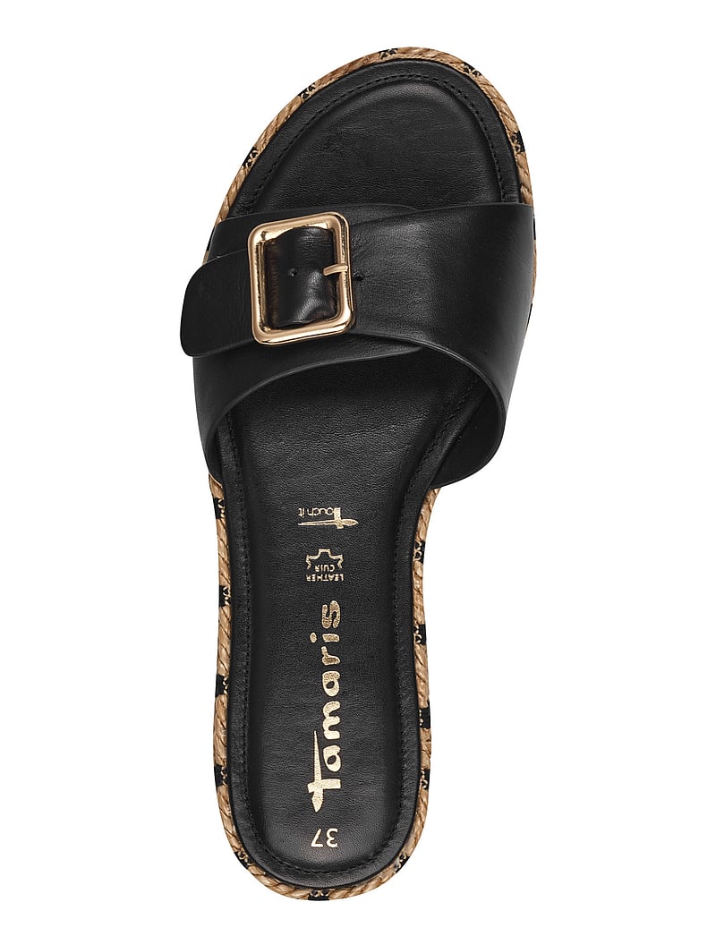 Tamaris - Women Slides - flat sandals - black - 1