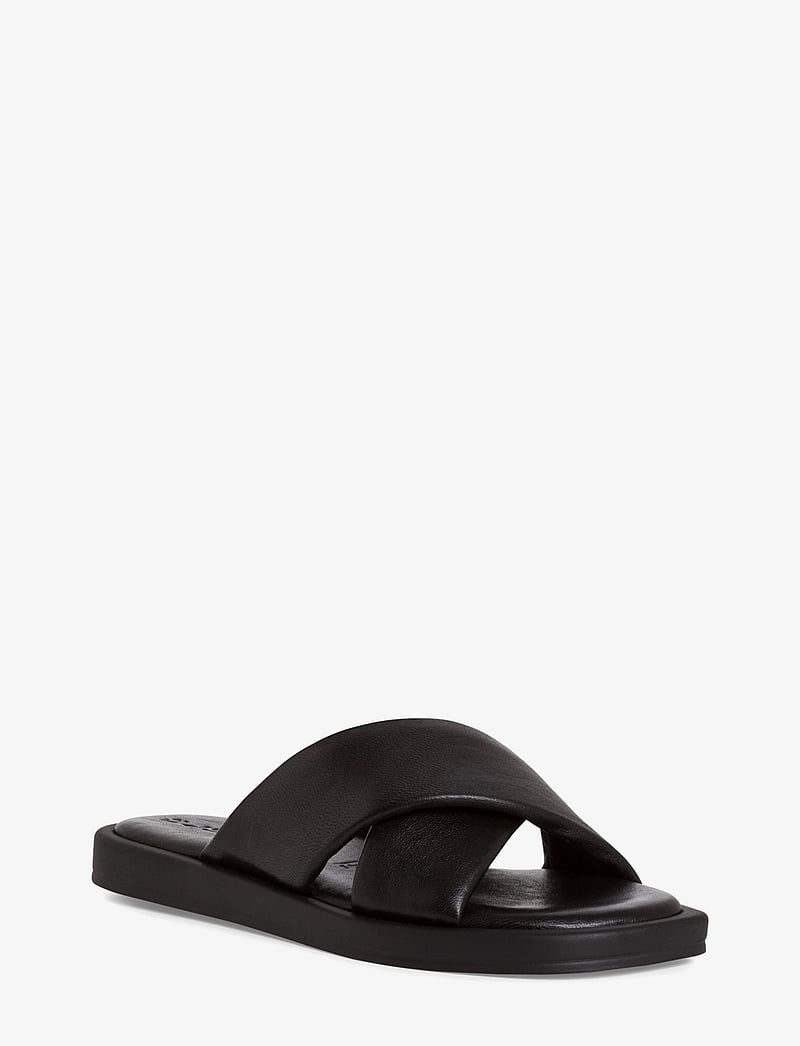 Tamaris - Women Slides - platte sandalen - black - 0