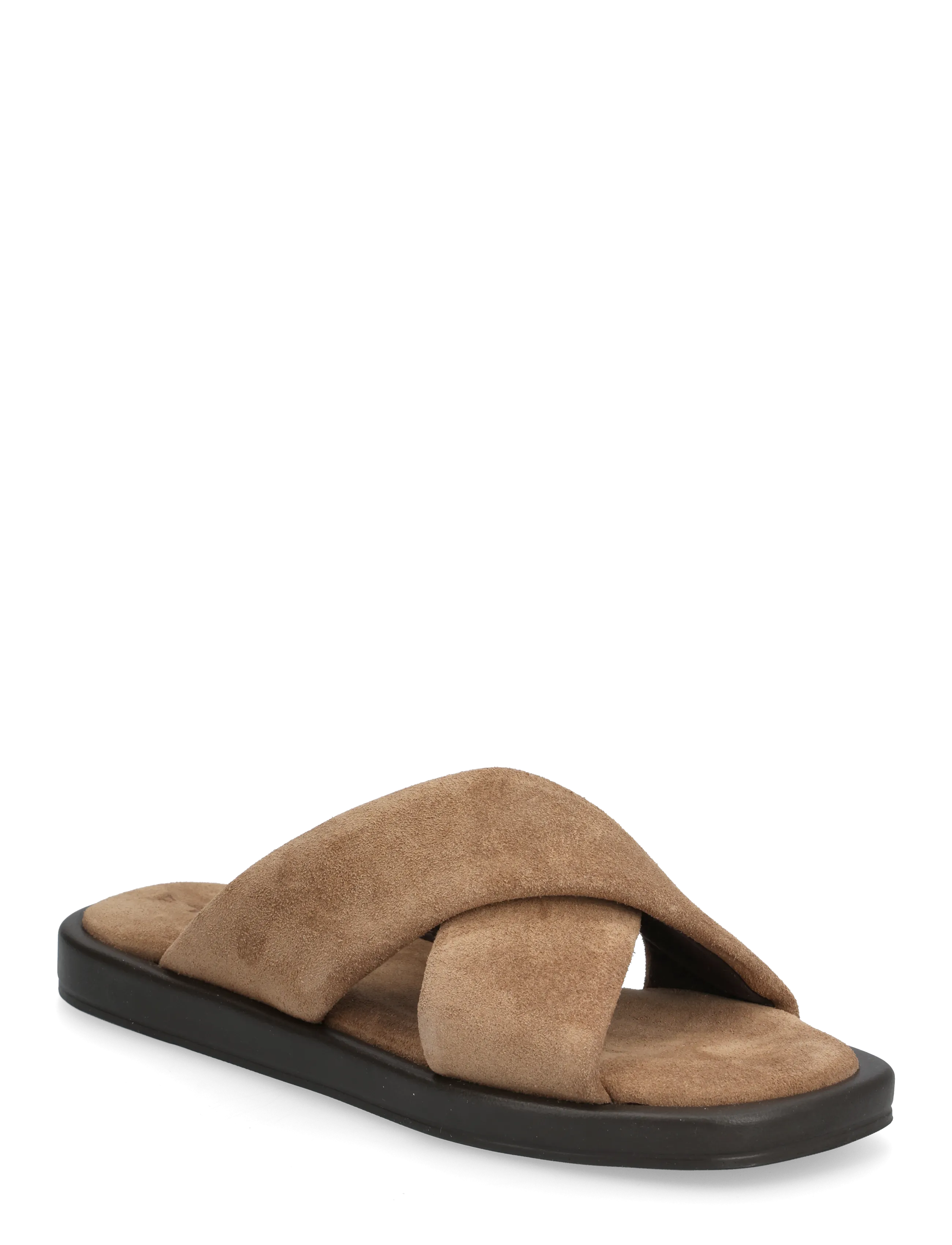 Tamaris Women Slides - Tamaris - BROWN SUEDE / brown