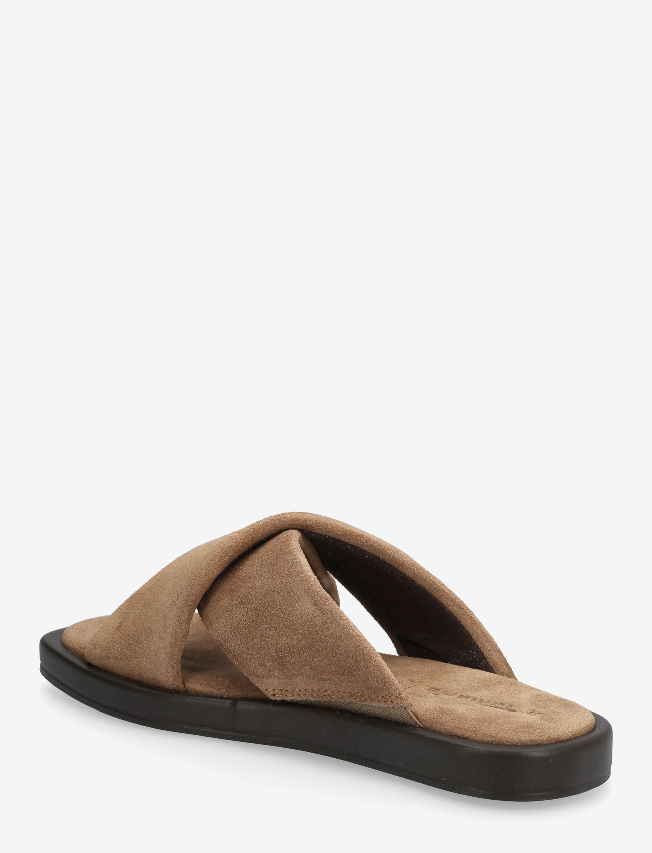 Tamaris - Women Slides - platte sandalen - brown suede - 2