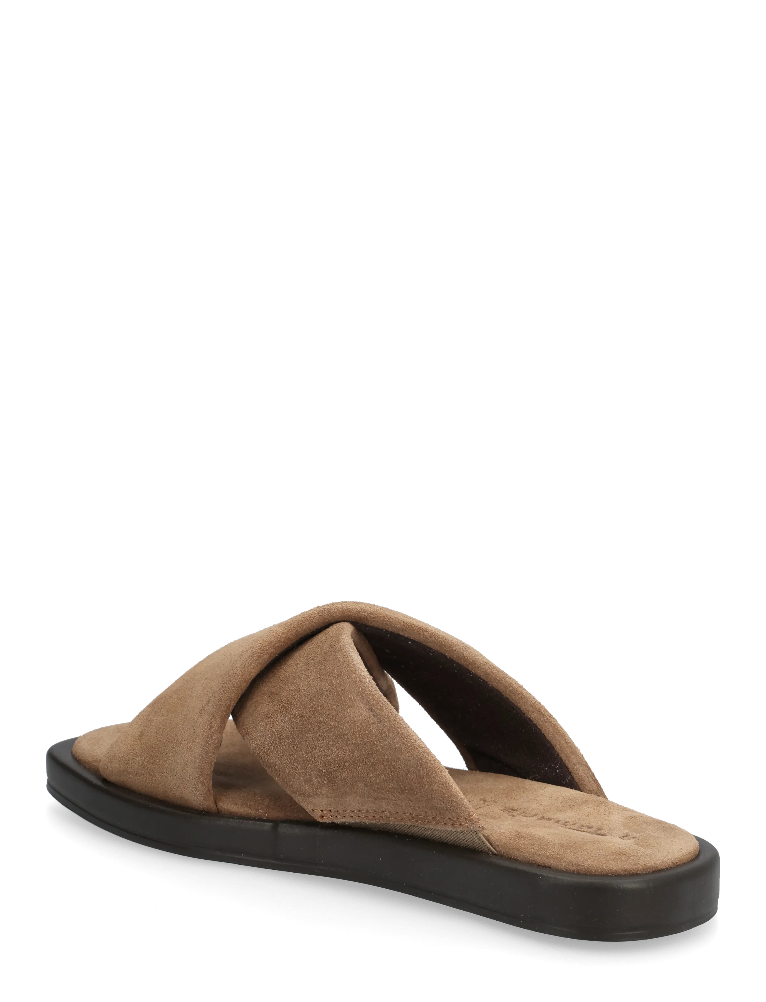 Tamaris - Women Slides - flat sandals - brown suede - 2