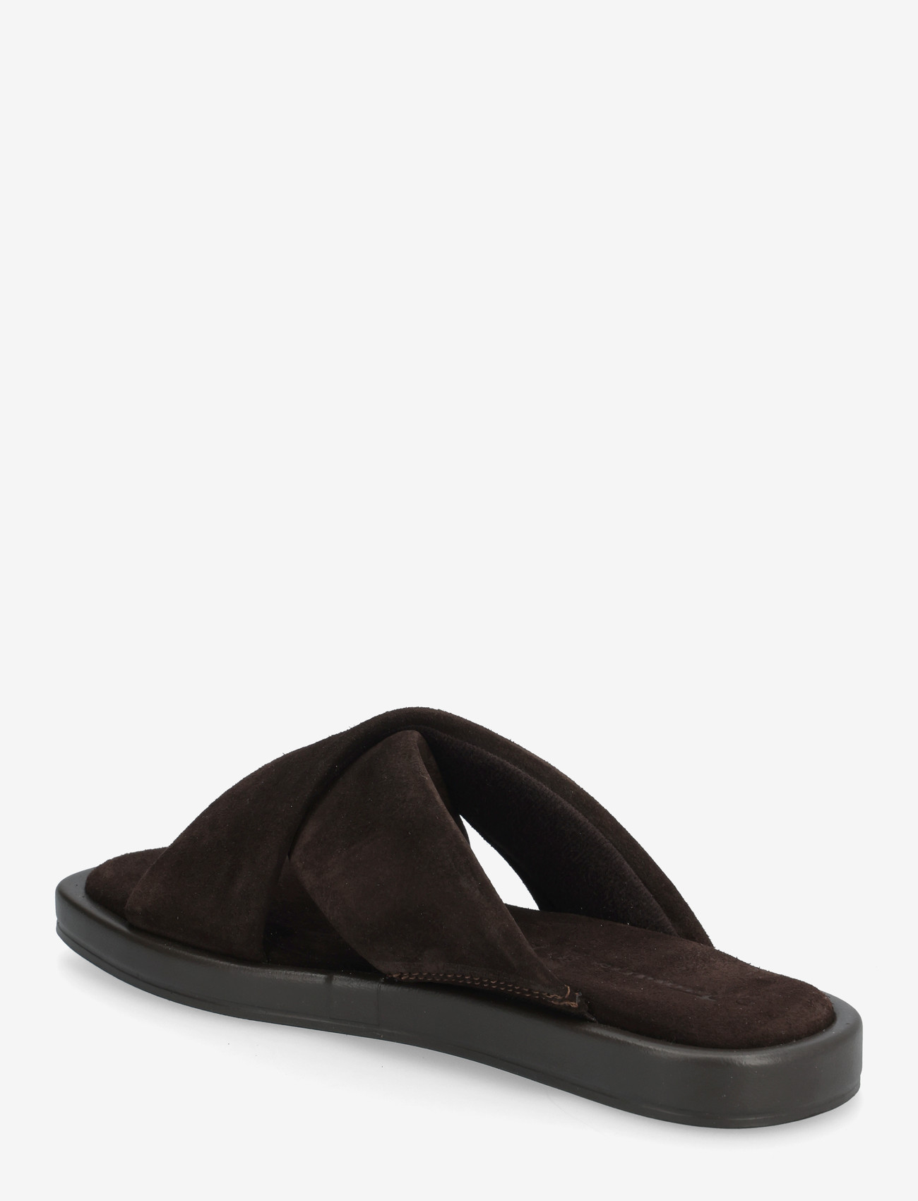 Tamaris - Women Slides - platte sandalen - mocca suede - 2