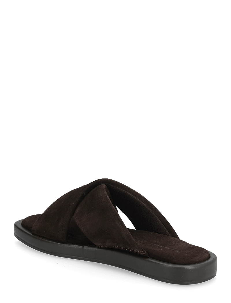 Tamaris - Women Slides - platte sandalen - mocca suede - 2